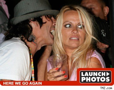 Pam Anderson & Tommy Lee -- 5,798th Time's a Charm