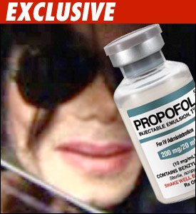 Propofol Manufacturer in MJ Case in the Dark