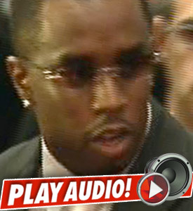 Diddy on Cop Drama -- Just a 'Misunderstanding'