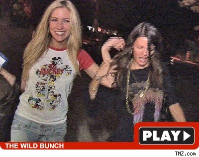Kristin Cavallari -- When Drunk Friends Attack...