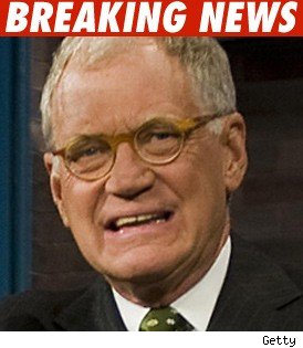 Letterman Says Someone's Extorting Him