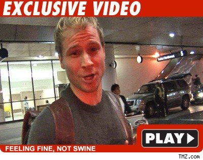Swine Flu Carrying Littrell -- Airborne Toxic Event