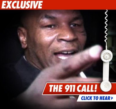 Mike Tyson 911: Man Bleeding from the Face