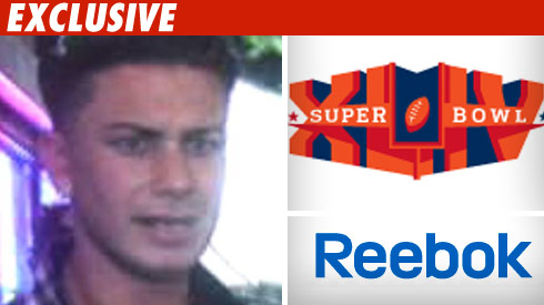 Reebok Sending Pauly D to the Super Bowl