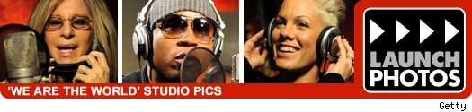 'we are the world' celebrities