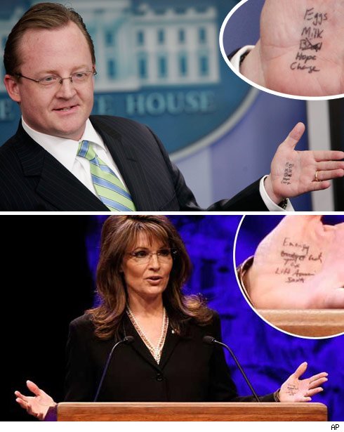 White House Hits Palin with Open Hand Slap