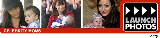 Celebrity moms photo gallery.