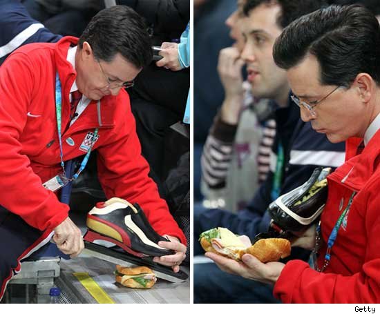 Stephen Colbert's Olympic Lunch -- Cold Cuts