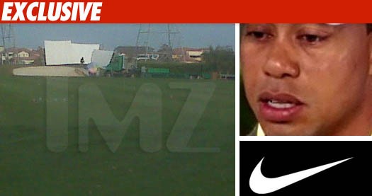Tiger Woods Shoots New Commercial for Nike
