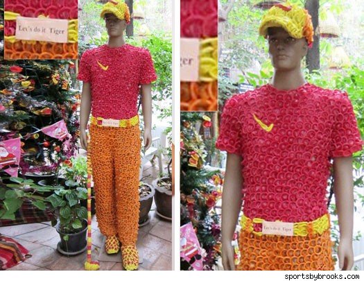 Tiger Woods -- Ribbed for Your Pleasure