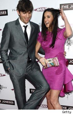Ashton Kutcher & Demi Moore