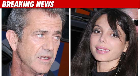 Mel Gibson and Oksana Grigorieva