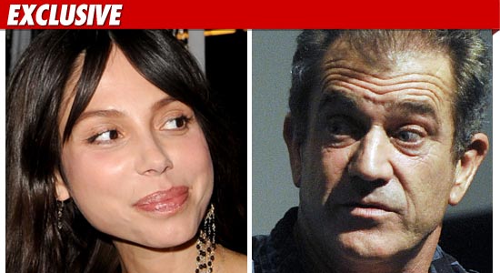 Oksana Grigorieva and Mel Gibson
