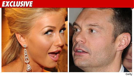 Julianne Hough and Ryan Seacrest