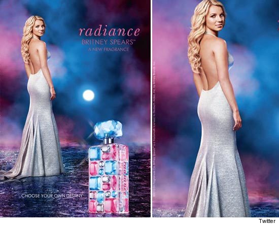 Britney Spears Perfume - Radiance Ad