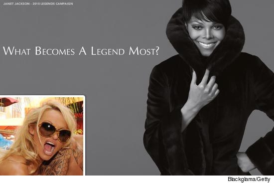 Janet Jackson Fur - Blackgama