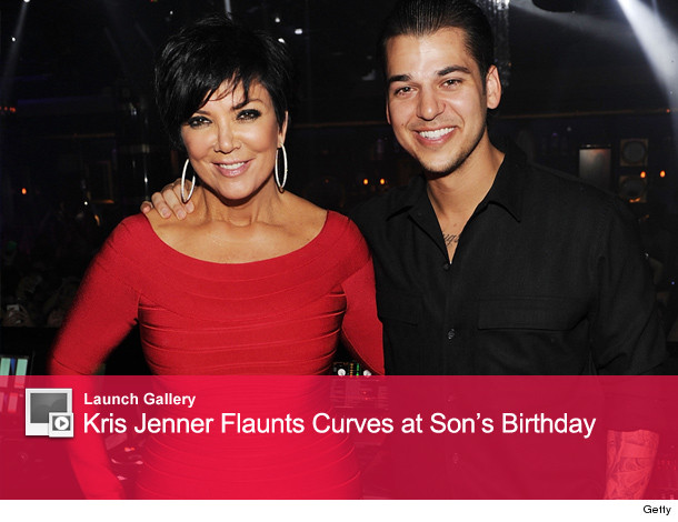 Kris Jenner and Rob Kardashian