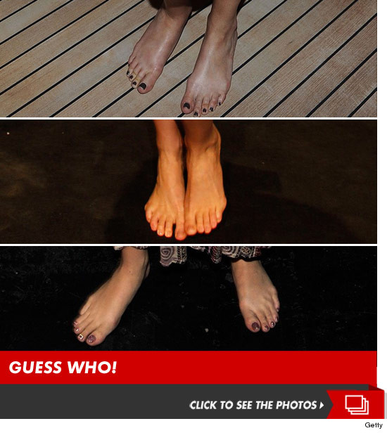 Famous Feet &ndash; Guess Who! | TMZ.com