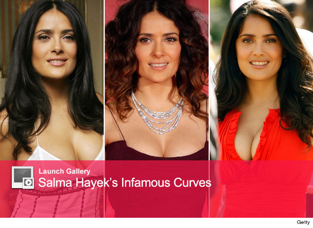 Salma Hayek cleavage