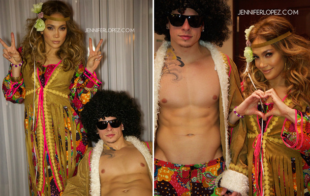 Jennifer Lopez & Casper Smart Reveal Sexy Halloween Costumes