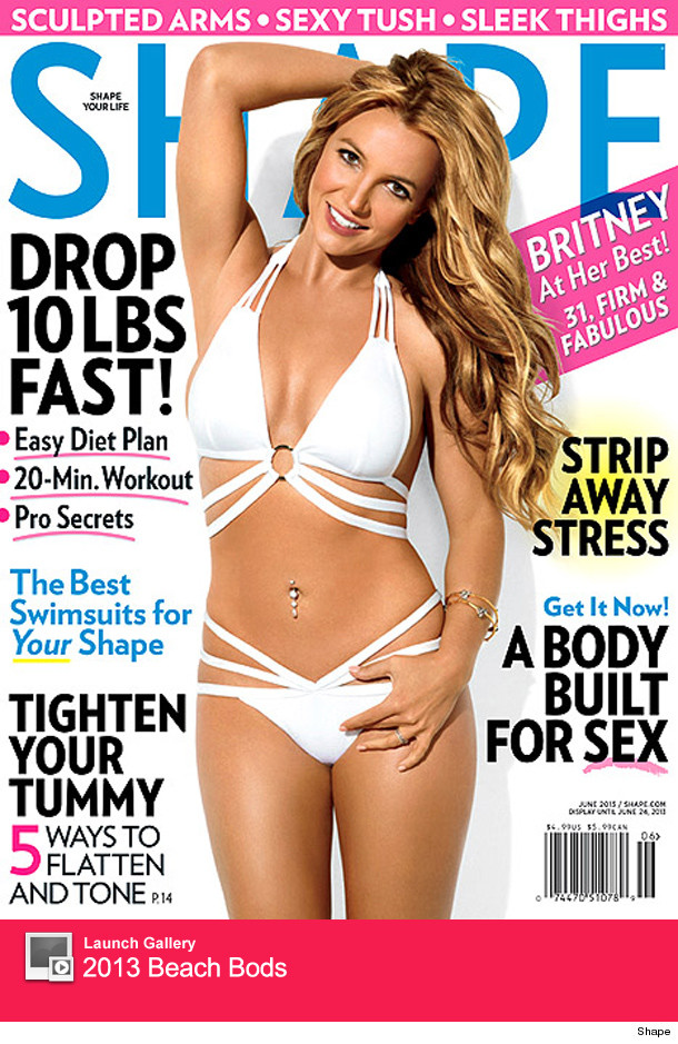 Britney Spears Shape Magazine Cover Britney Spears Shape Magazine Cover