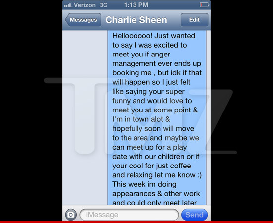 Charlie goes on a date
