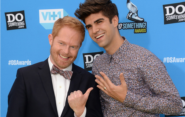 Jesse Tyler Ferguson, Justin Mikita Hit Red Carpet as Newlyweds!