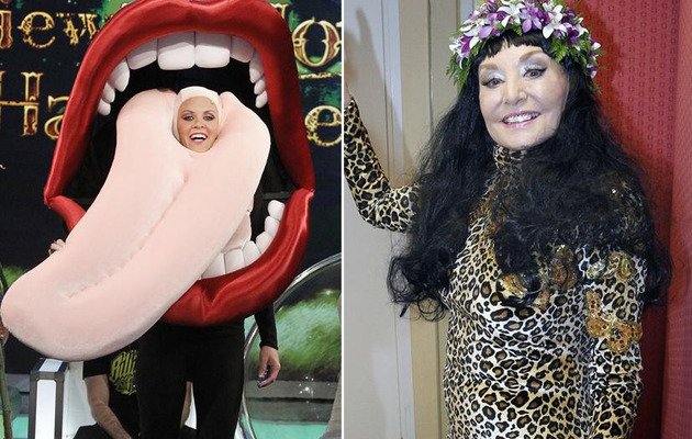 "The View" Halloween: Barbara Wears a Grill, Jenny Does Miley