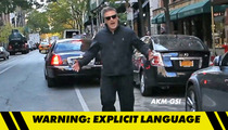 Alec Baldwin -- Chases Down Photog -- 'C**ksucking F*g!'