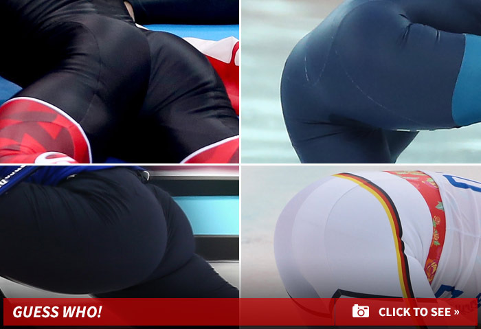 Winter Olympics -- THE GREAT ASS GAME Male or Female?! | TMZ.com