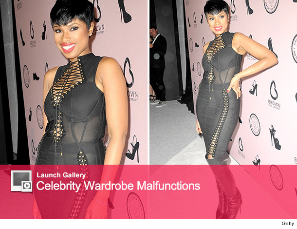 Jennifer Hudson See Through Dress