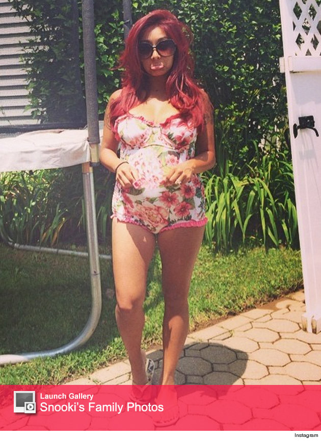 Snooki Pregnant Belly