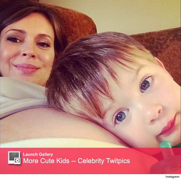 Alyssa Milano Baby Bump