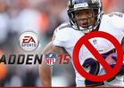 Ray Rice -- DROPPED FROM 'MADDEN 15' 