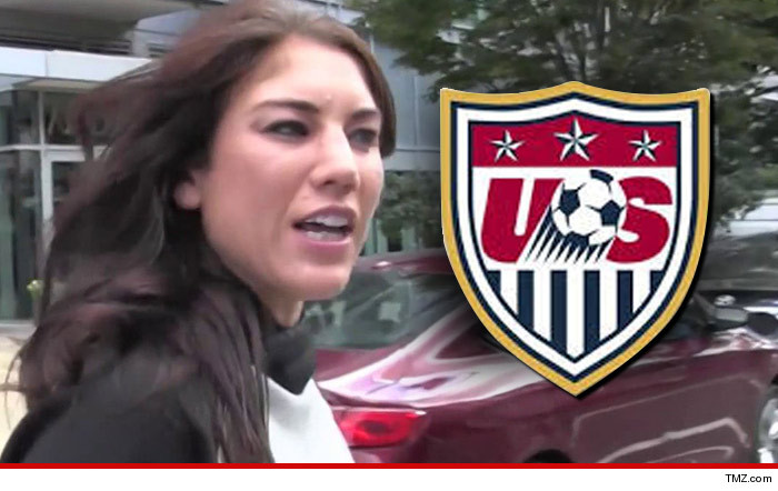 Hope Solo Suspended By U S Soccer After