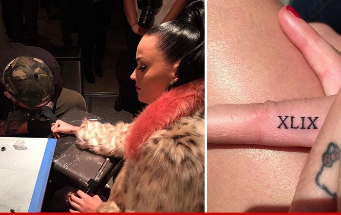 katy perry super bowl tribute tat to honor myself tmz com katy perry super bowl tribute tat to honor myself tmz com
