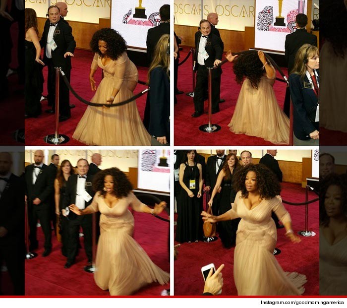Oprah Winfrey Watch Me Do The Limbo At Oscars Photo Oprah Winfrey Watch Me Do The Limbo At Oscars Photo