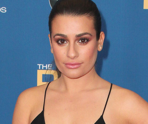 Lea Michele Takes Cory Monteith's Jersey as She Wraps Filming "Glee"