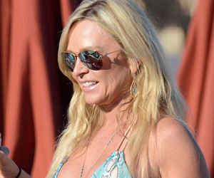 "RHOC" Star Tamra Judge Flaunts New Boob Job in Greece