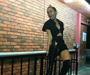 Miley Cyrus Gets "F**ked Up" with Dad Billy Ray, Sings "Pour Some Sugar on Me"