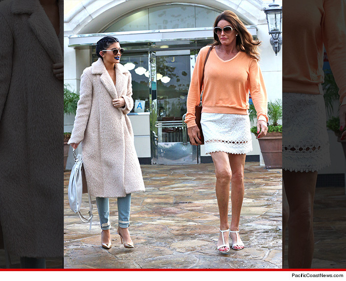 Caitlyn & Kylie Jenner -- Orange is the New Dad! | TMZ.com
