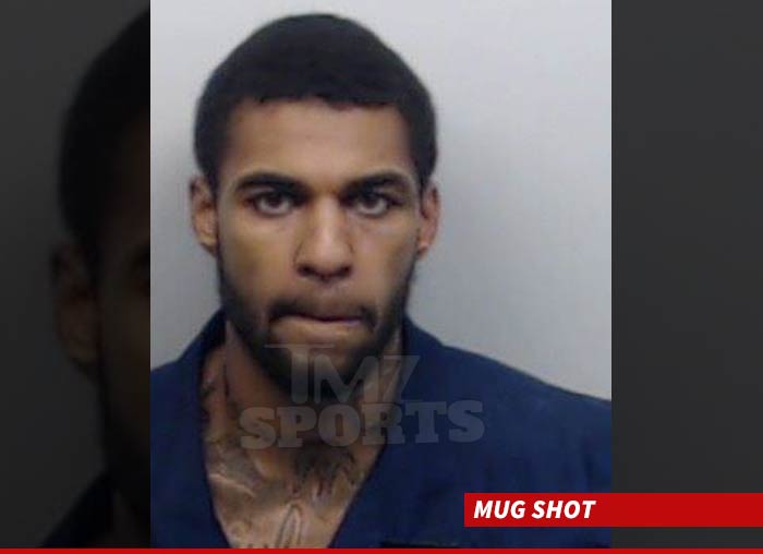 Glen Rice Jr. Mug Shot After Gunshot