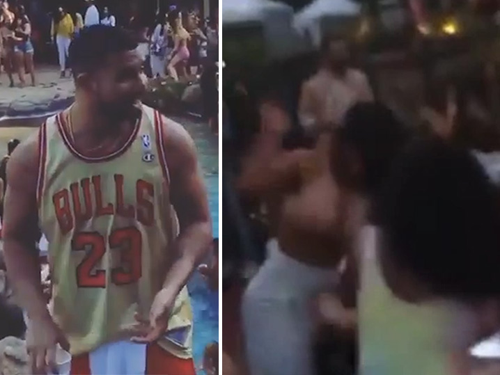 Drake's Memorial Day Party Triggers Girl Fights, Cops, Paramedics