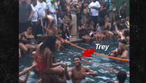 Trey Songz -- Throws $80k Pool Party ... I See You, Drake! (VIDEO)