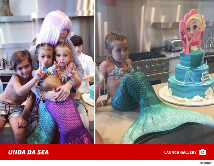 kim kardashian mermaid birthday north west penelope disick casual mermaid attire kim kardashian mermaid birthday north west penelope disick casual mermaid attire