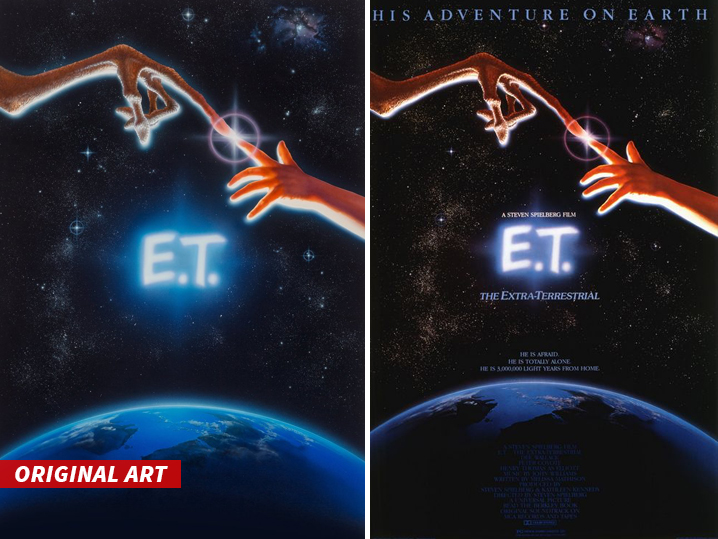 Original u0026#39;E.T.u0026#39; Movie Poster Art Going for SIX Figures ...
