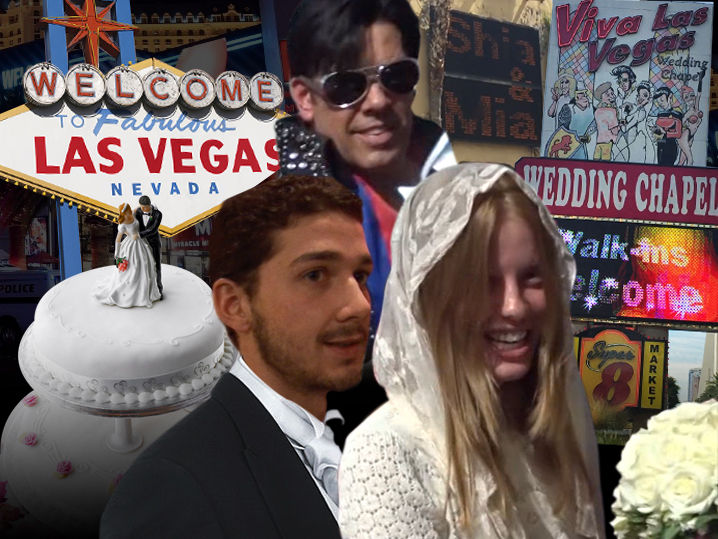 Shia LaBeouf's Vegas Wedding | TMZ.com