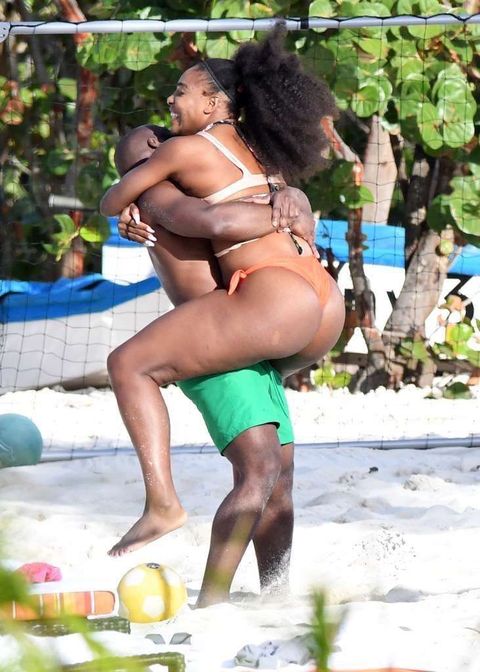 serena williams bare ass amature beach babe gif