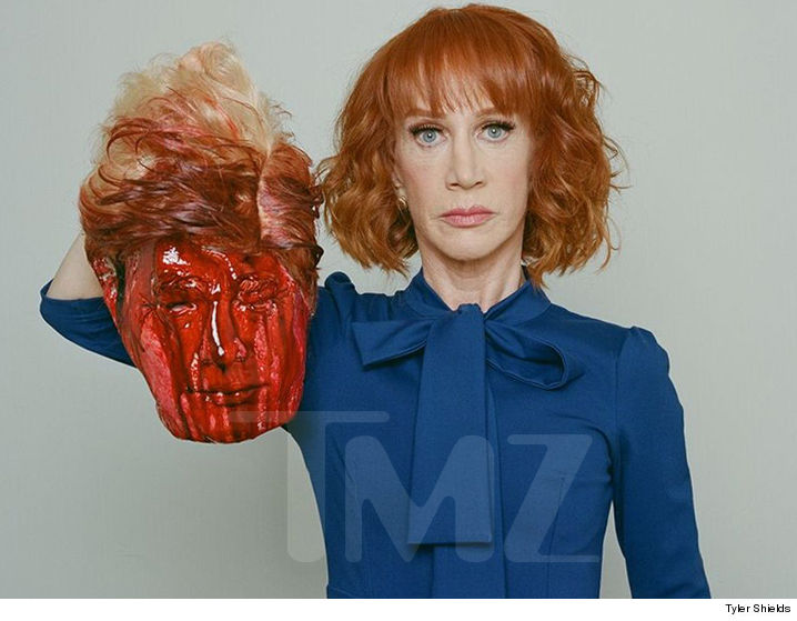 Kathy Griffin Beheads Donald Trump in Shocking Photo Shoot ...