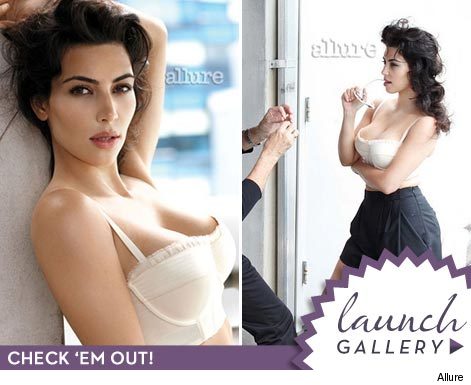 Kim Kardashian Allure Photoshoot